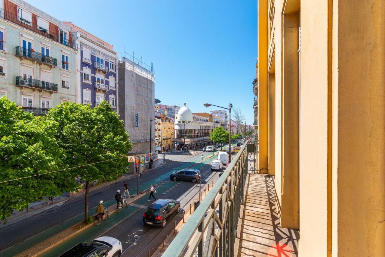 Bright City Center, 10M From Subway, 6 Rooms, Up To 20 Ppl Lisboa 外观 照片